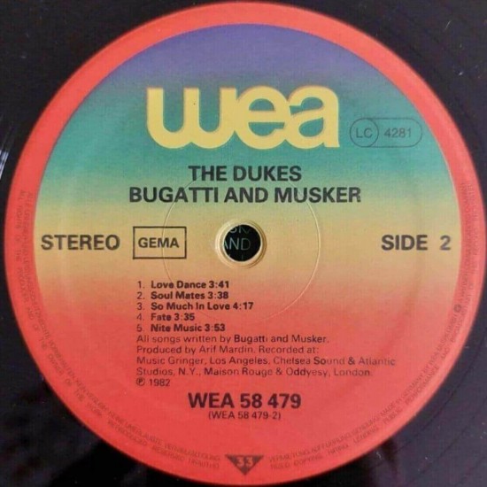 Bugetti / Musker - The Dukes