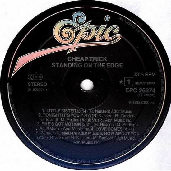 Cheap Trick - Standing On The Edge