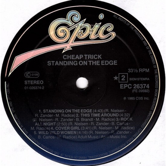 Cheap Trick - Standing On The Edge