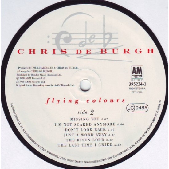 Chris De Burgh - Flying Colors