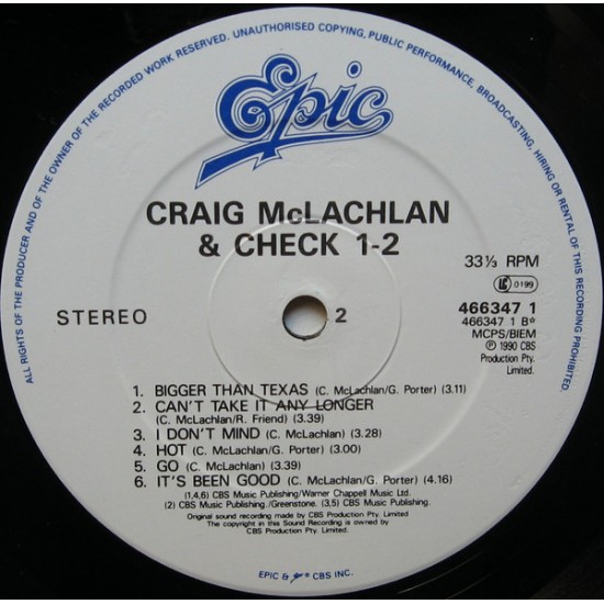 Craig Mclachlan & Check 1-2 - Craig Mclachlan & Check 1-2