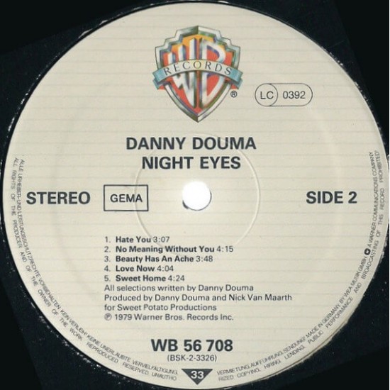 Danny Douma - Night Eyes