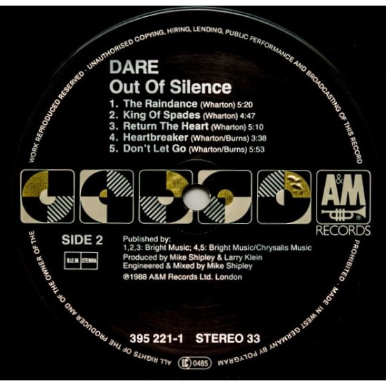 Dare - Out Of Silence