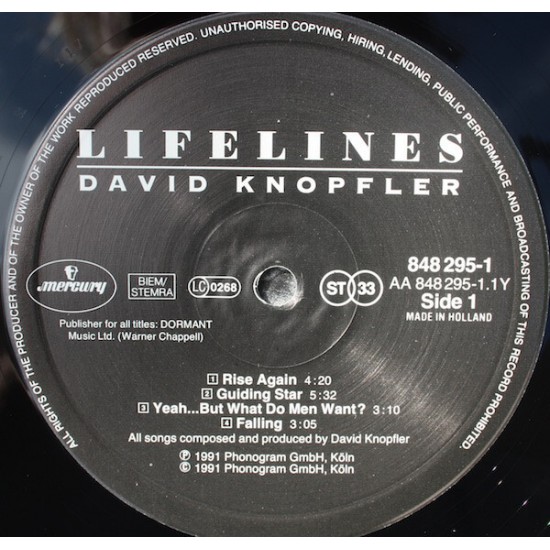 David Knopfler - Lifelines