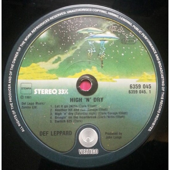 Def Leppard - High N Dry