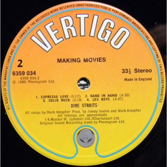 Dire Straits - Making Movies