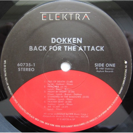 Dokken - Back For The Attack