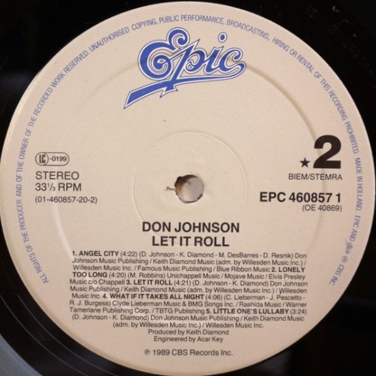 Don Johnson - Let It Roll