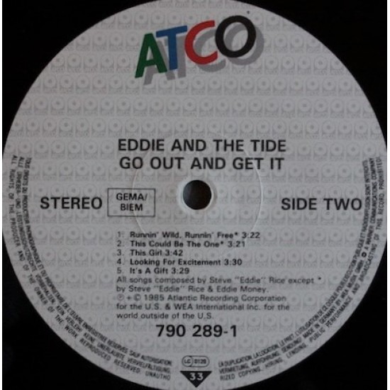 Eddie And The Tide - Go Out And Get It