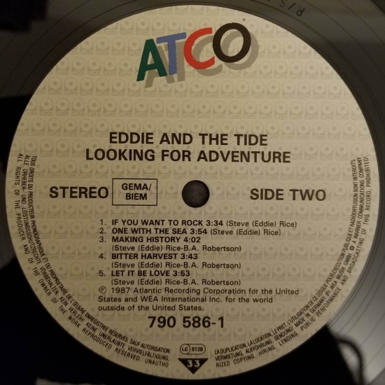 Eddie And The Tide - Looking For Adventure