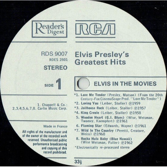 Elvis - In The Movies