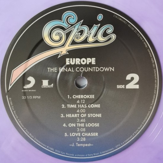 Europe - The Final Countdown (LIMITED EDITION)