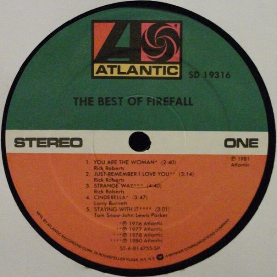 Firefall - The Best Of Firefall