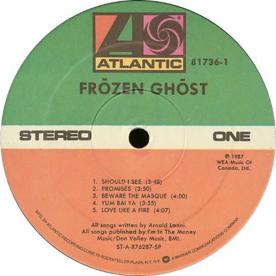 Frozen Ghost - Frozen Ghost