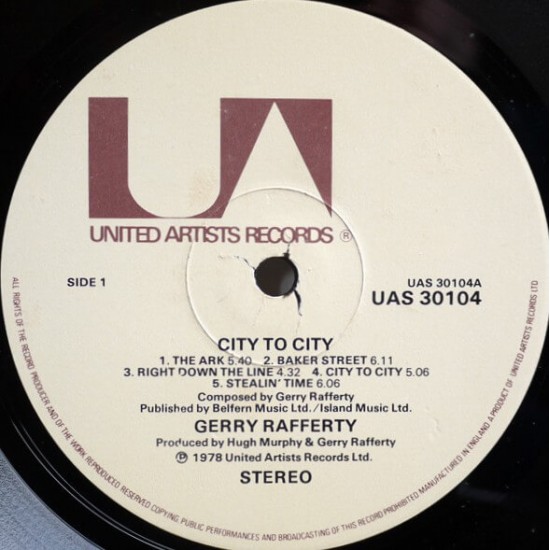 Gery Rafferty - City To City
