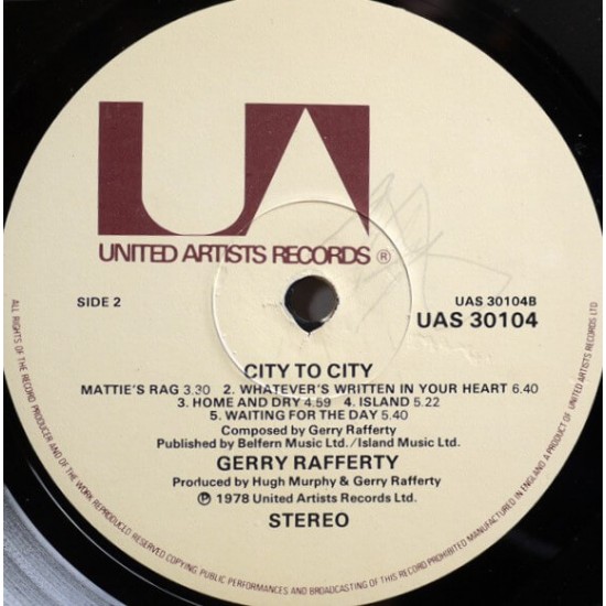 Gery Rafferty - City To City
