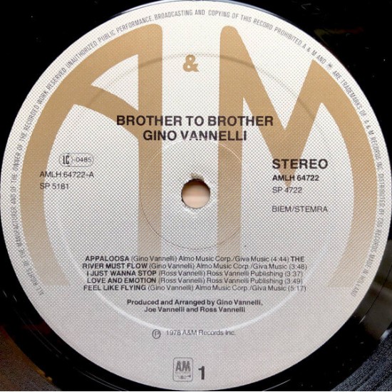 Gino Vannelli - Brother To Brother