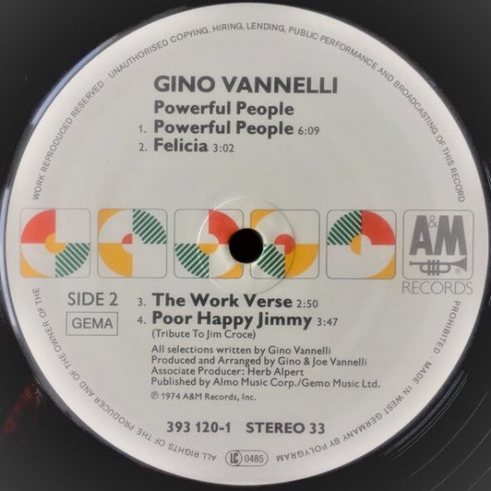 Gino Vannelli - Powerfull People