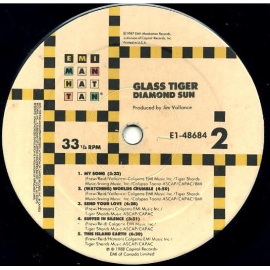 Glass Tiger - Diamond Sun