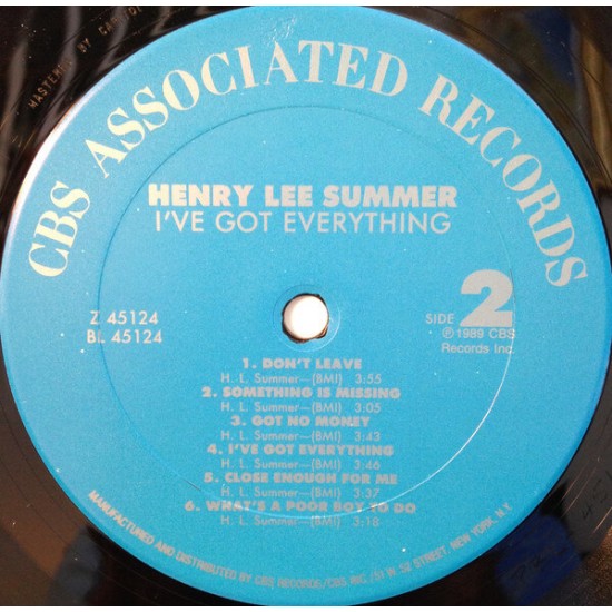 Henry Lee Summer - Ive Got Everything