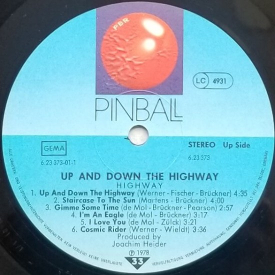 Highway - Up And The Highways