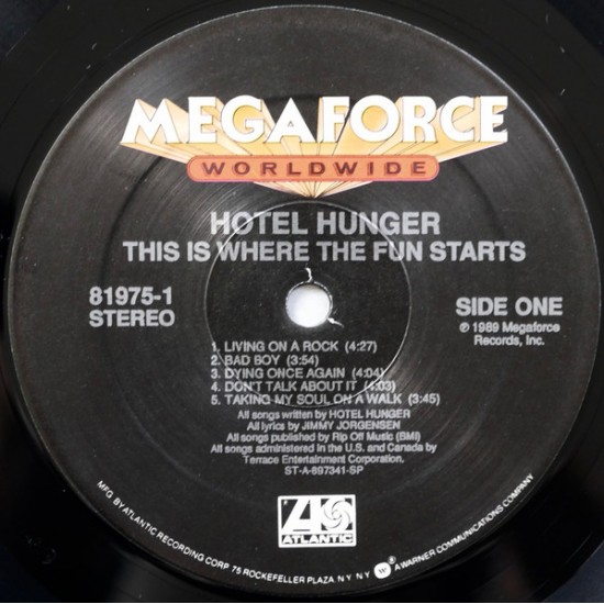 Hotel Hunger - This Is Where The Fun Starts