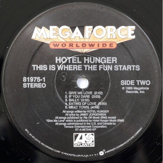 Hotel Hunger - This Is Where The Fun Starts