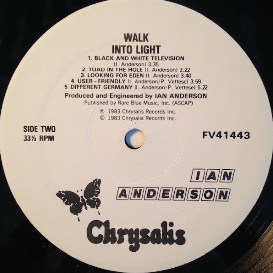 Ian Anderson - Walk Into The Light