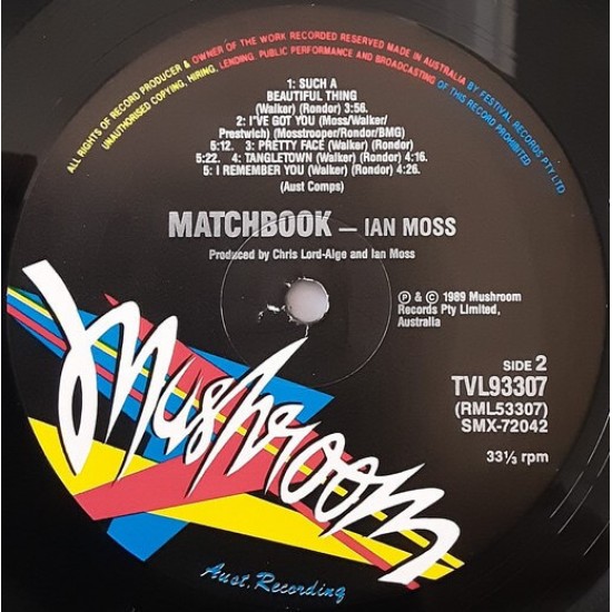 Ian Moss - Matchbook