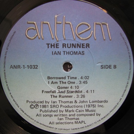 Ian Thomas - The Runner