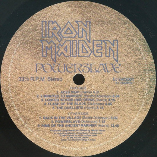 Iron Maiden - Powerslave