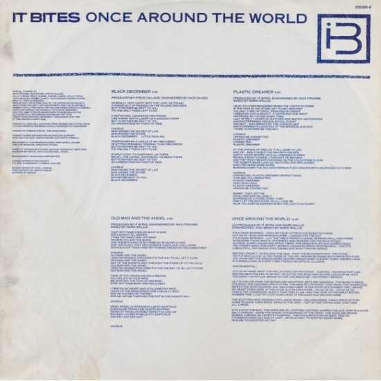 It Bites - Once Around the World