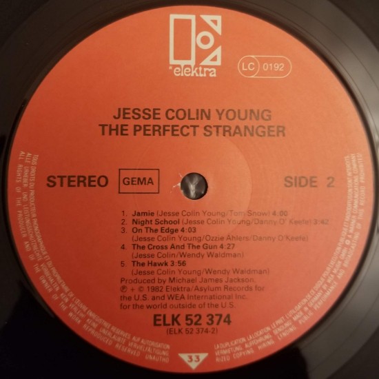 Jesse Colin Young - The Perfect Stranger
