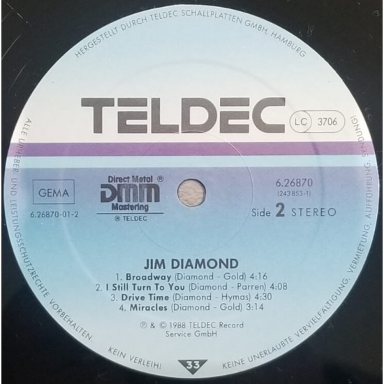 Jim Diamond - Jim Diamond