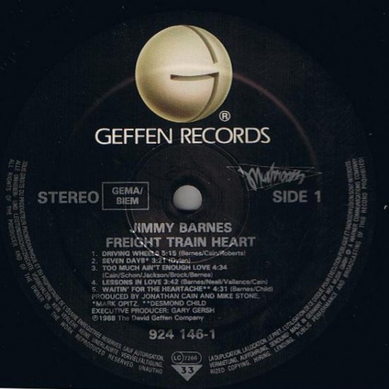 Jimmy Barnes - Freight Train Heart