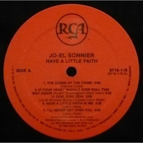 Jo-el Sonnier - Have A Little Faith