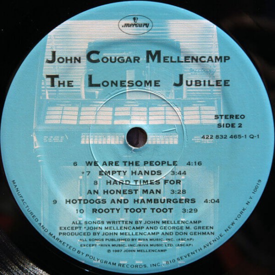 John Cougar Mellencamp - Lonesome Jubilee