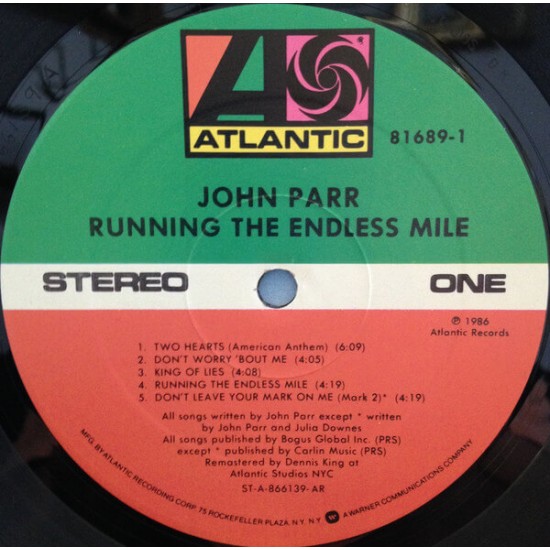 John Parr - Running The Endless Mile