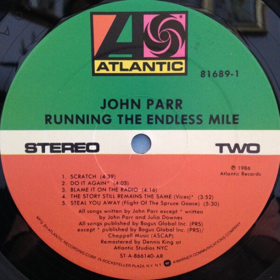 John Parr - Running The Endless Mile