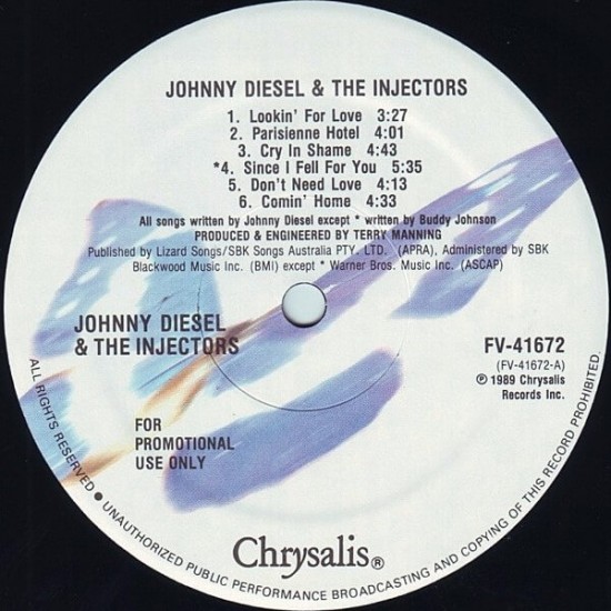 Johnny Diesel And The Injectors - Johnny Diesel And The Injectors