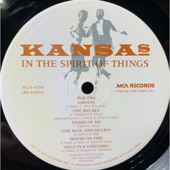 Kansas - In The Sprit Of Things