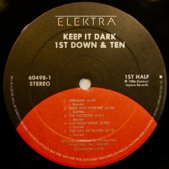 Keep It Dark - 1 St Down & Ten