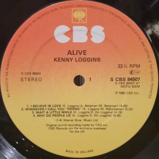 Kenny Loggins - Alive