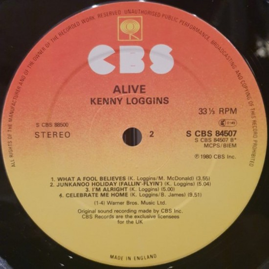 Kenny Loggins - Alive