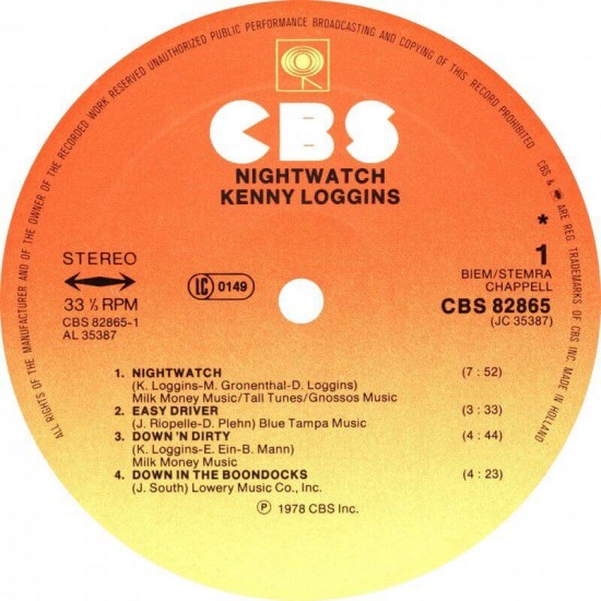 Kenny Loggins - Nightwatch