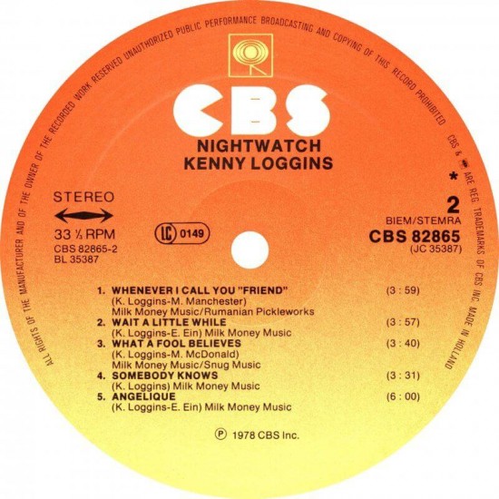 Kenny Loggins - Nightwatch