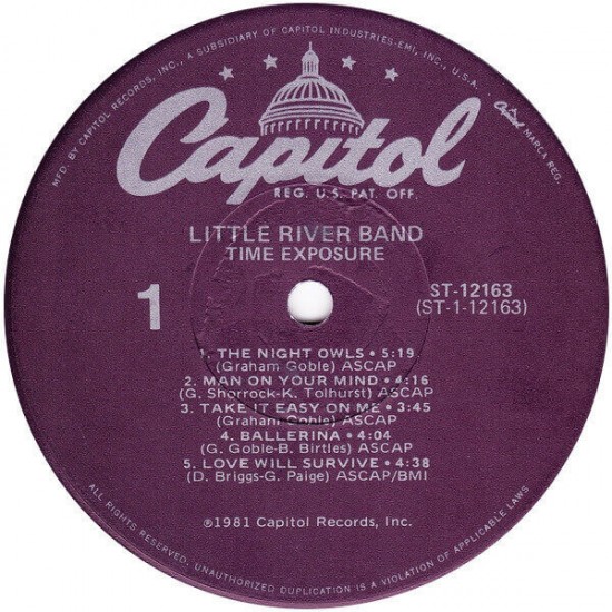 Little River Band - Time Exposure