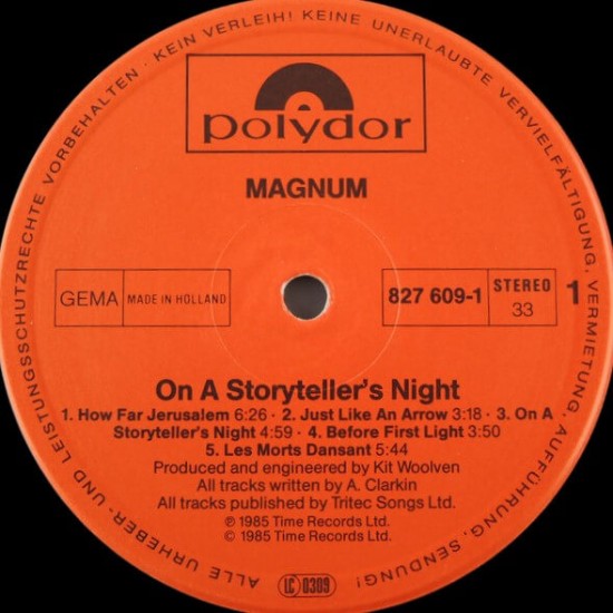 Magnum - On A Storytellers Night