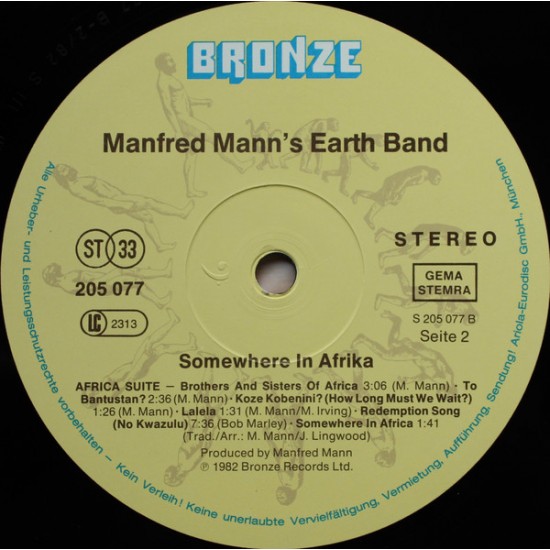 Manfred Manns Earth Band - Somewhere In Africa