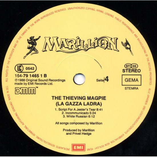 Marillion - The Thieving Magpie